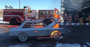 Minnesota’s first car fire simulator