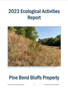 2023 Ecological Activities Report cover page