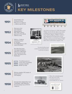 Pine Bend Refinery 70th timeline